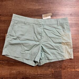 J. Crew 4” Chino Shorts- Women’s 14